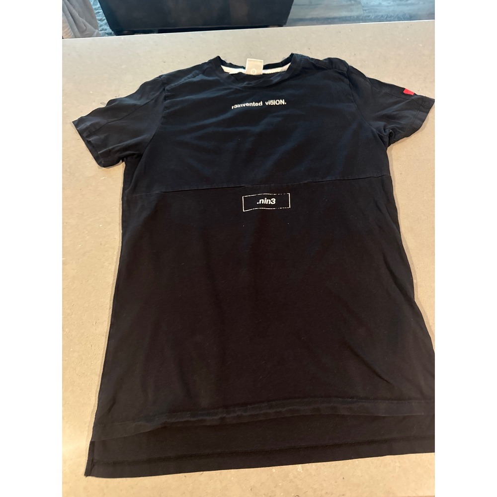 Jack & Jones Core Reinvented‎ Vision Black Graphic Print T-Shirt